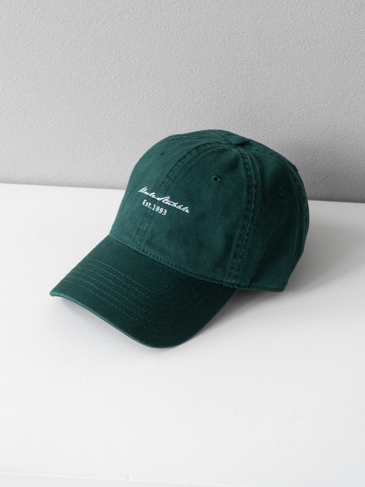 【預購】留言logo刺繡棒球帽/綠色