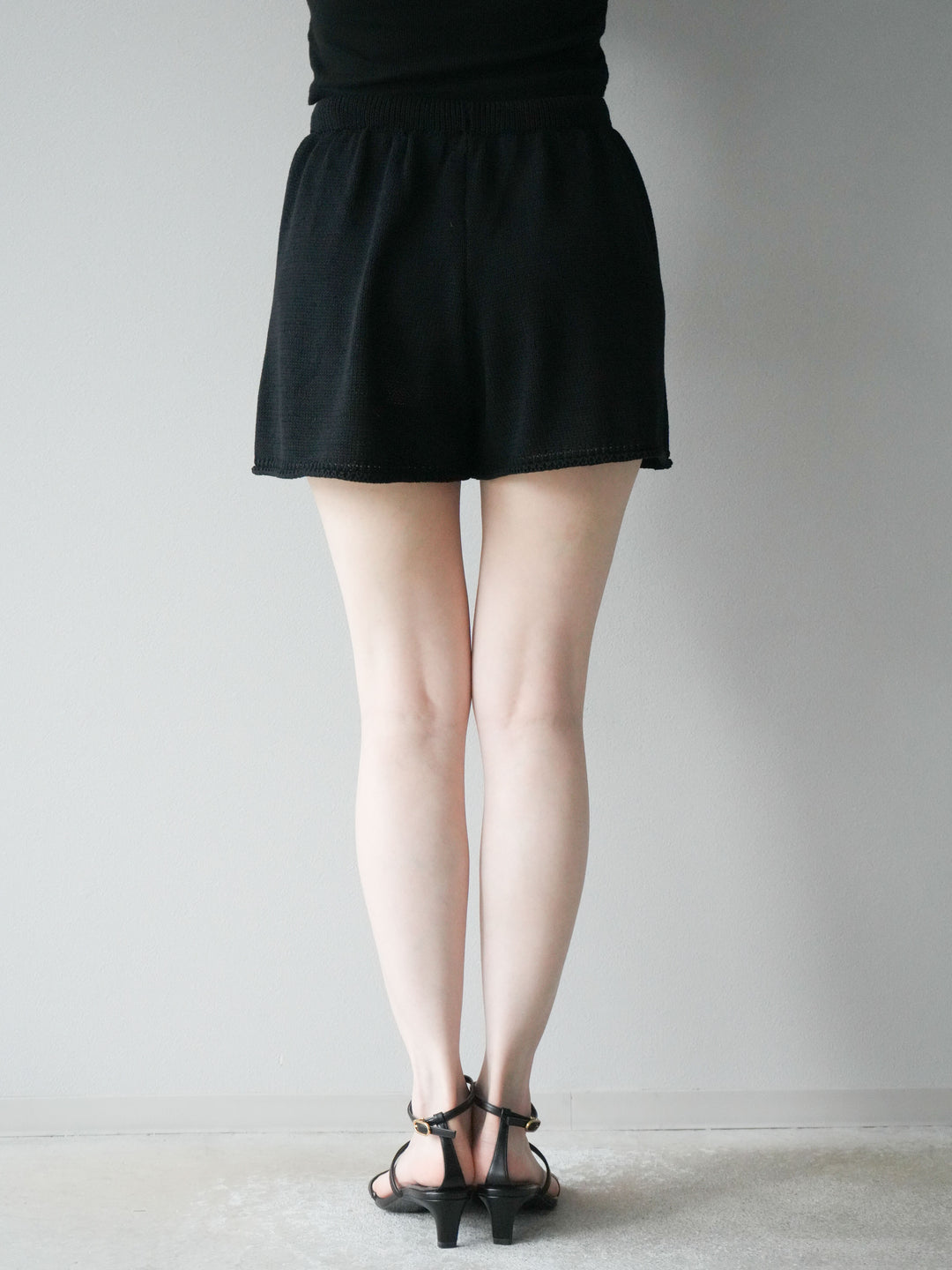 [SET]ニットベスト＆ショートパンツSET UP(2set)