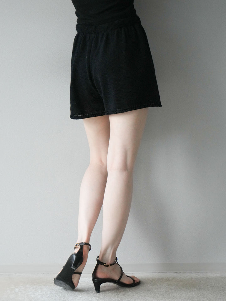 [SET]ニットベスト＆ショートパンツSET UP(2set)