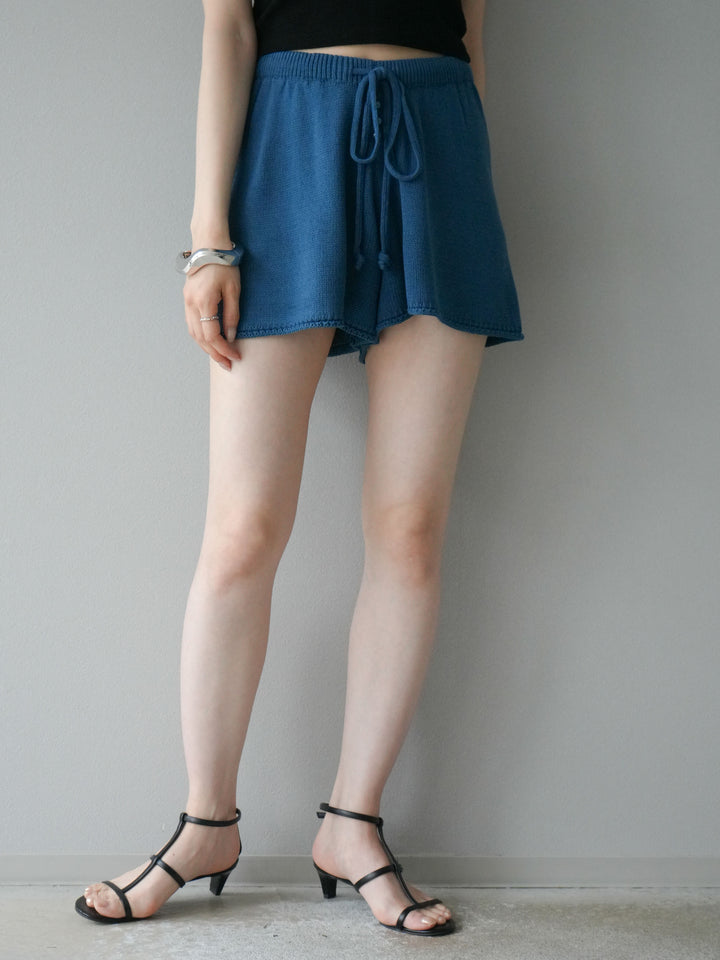 [SET]ニットベスト＆ショートパンツSET UP(2set)