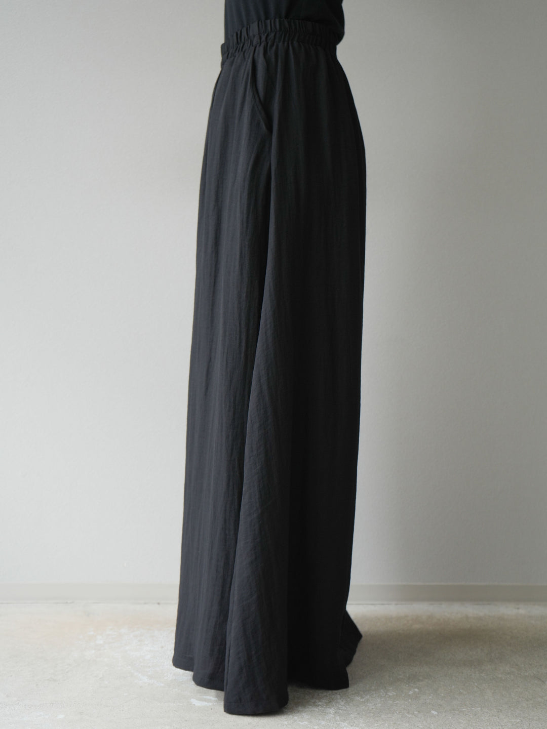 [SET]ホルターネックバックスリットブラウス＆スーパーワイドパンツSET UP(2set)