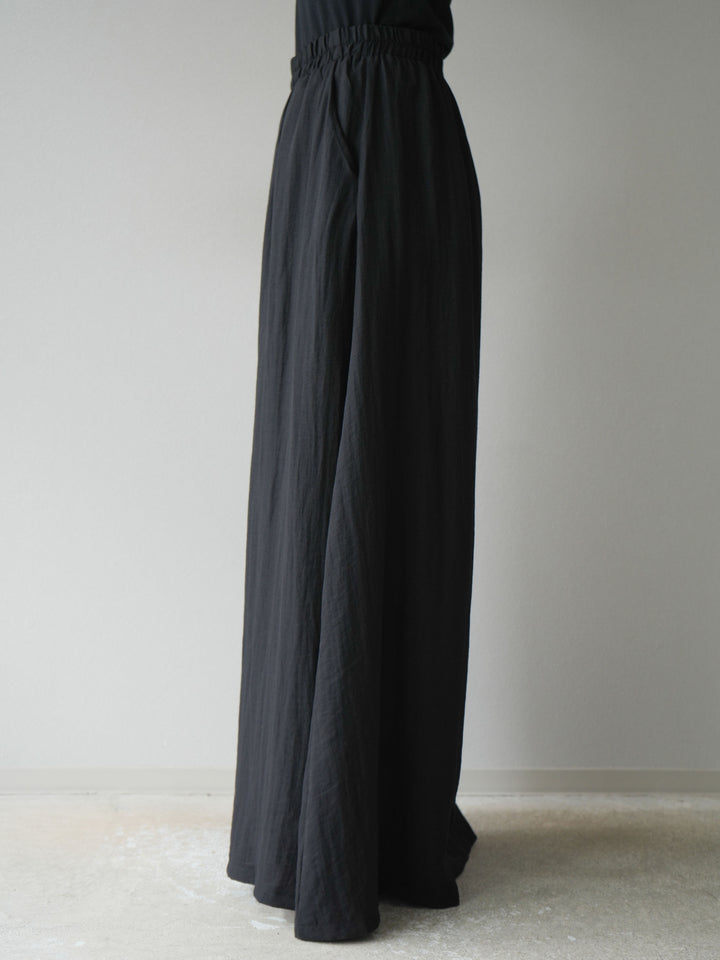 [SET]ホルターネックバックスリットブラウス＆スーパーワイドパンツSET UP(2set)