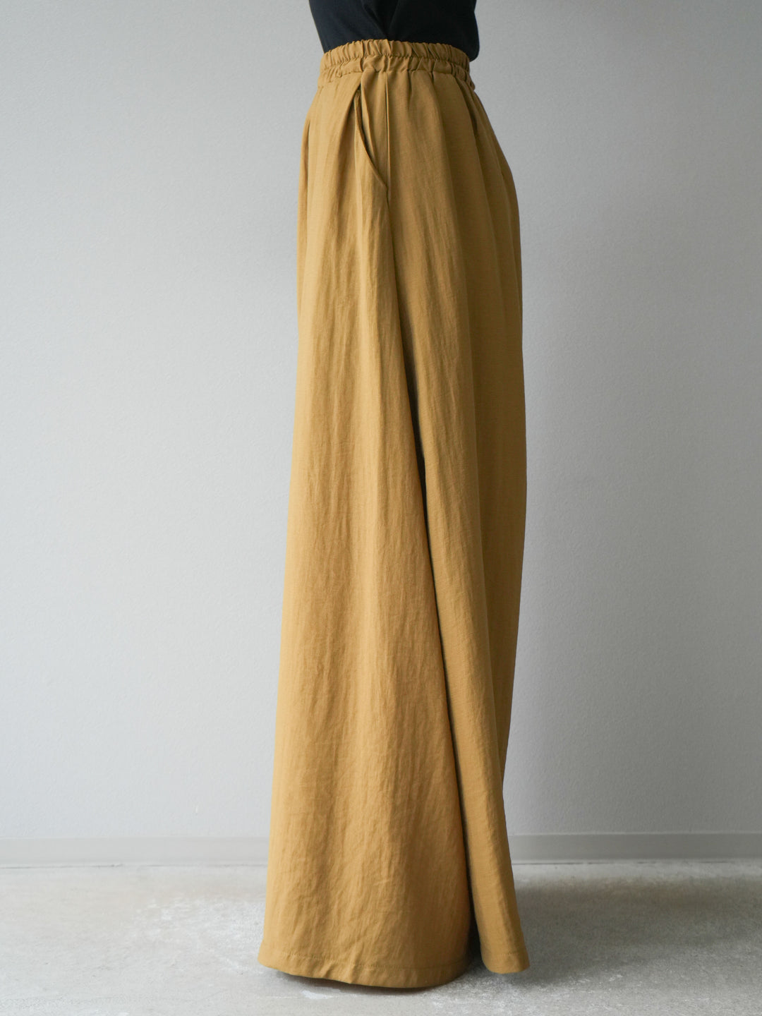 [SET]ホルターネックバックスリットブラウス＆スーパーワイドパンツSET UP(2set)