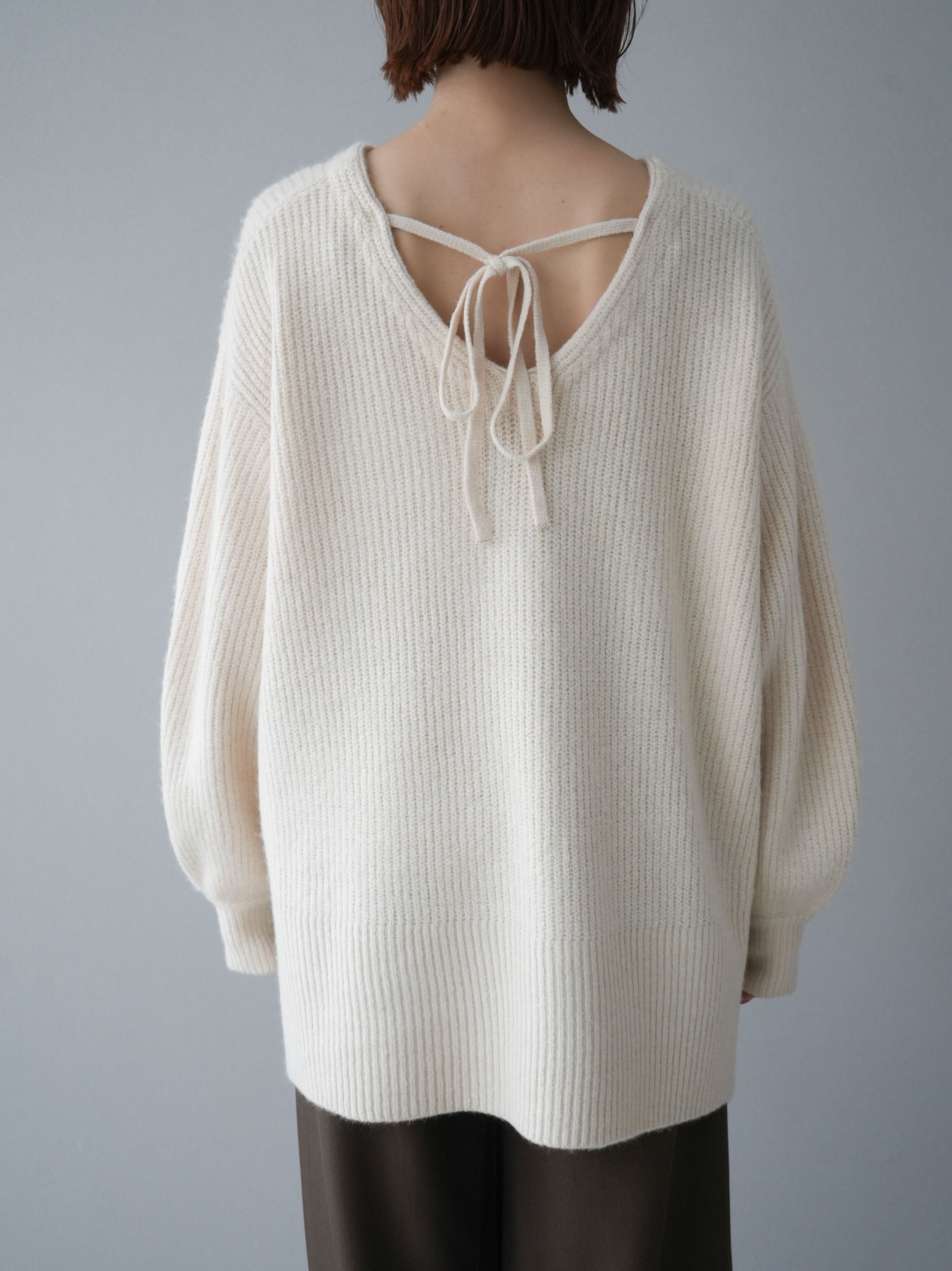 【新品】M'S GRACY　リボンいっぱいボリュームスリーブニット 新品】M'S GRACY リボンいっぱいボリュームスリーブニット 2025