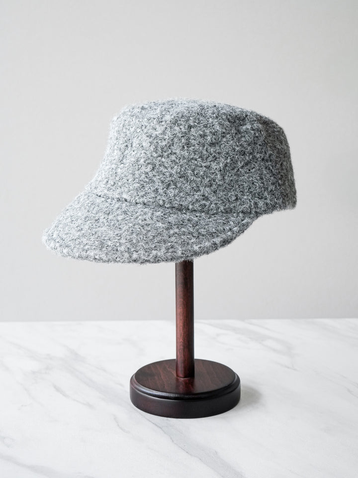 [予約]ウールタッチキャスケット/グレー