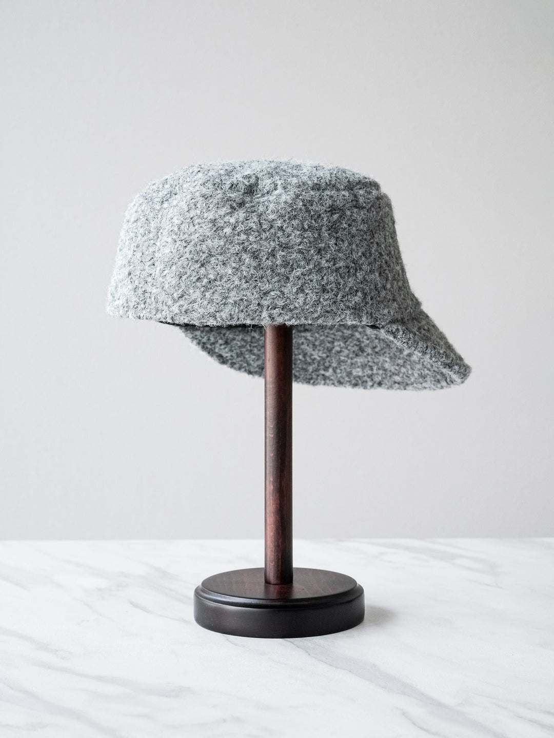 [予約]ウールタッチキャスケット/グレー