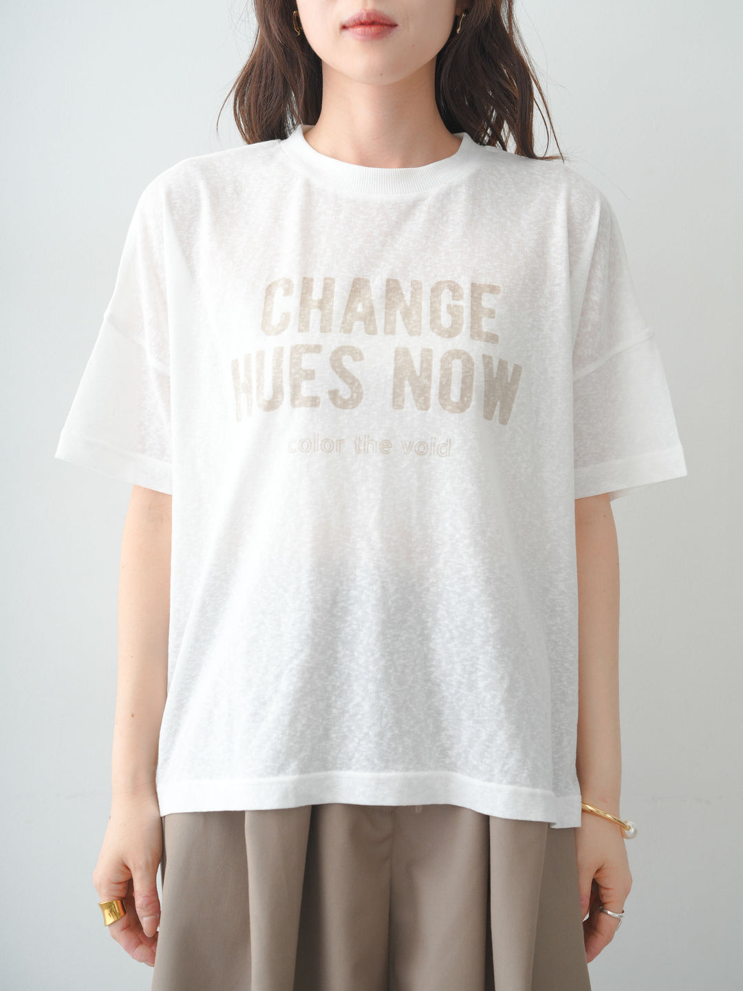 [予約]シアースラブロゴワイドTEE/offwhite