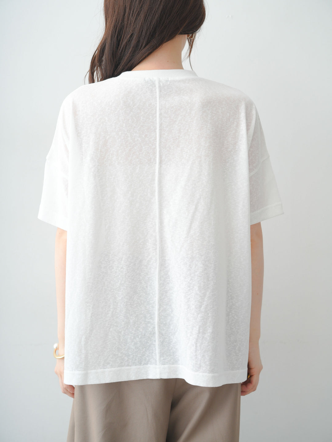 [予約]シアースラブロゴワイドTEE/offwhite
