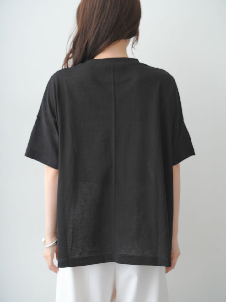 [予約]シアースラブロゴワイドTEE/black