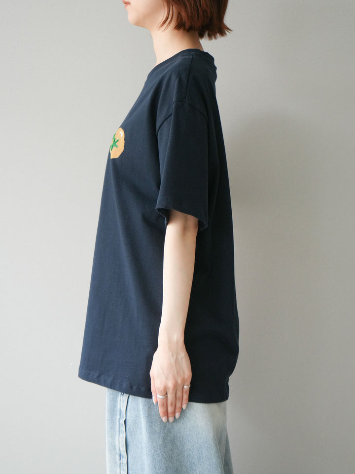 【預購】番茄刺繡T卹/藏青色