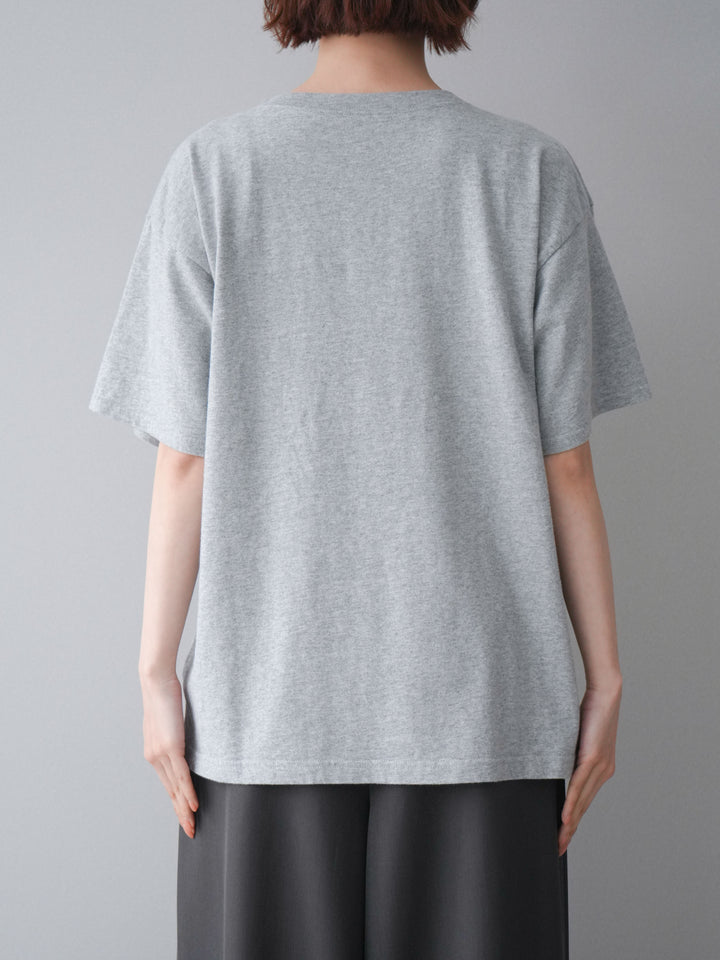 [予約]モノクロフォトTシャツ/mokugray1