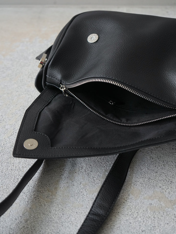 [予約]2WAYショルダーボストンBAG//black