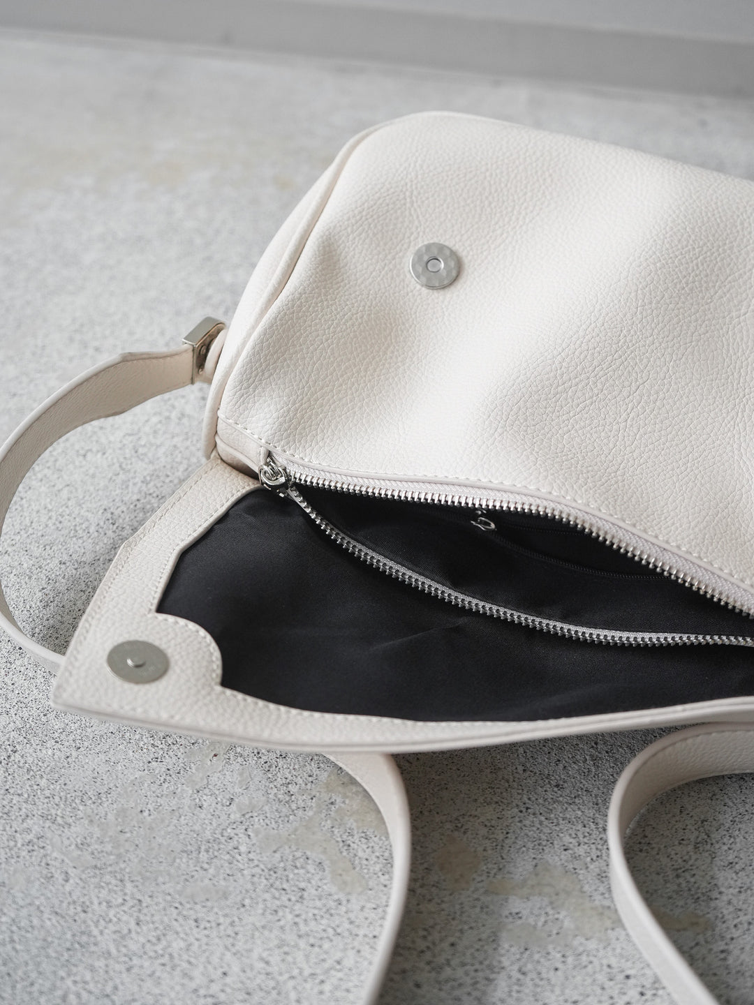 [予約]2WAYショルダーボストンBAG/ivory
