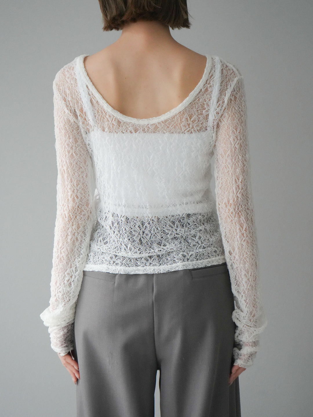 [予約]バックラウンドレーストップス/オフ