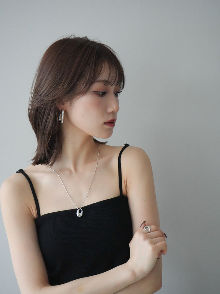 [予約]フロスツイストビジューリング/silver