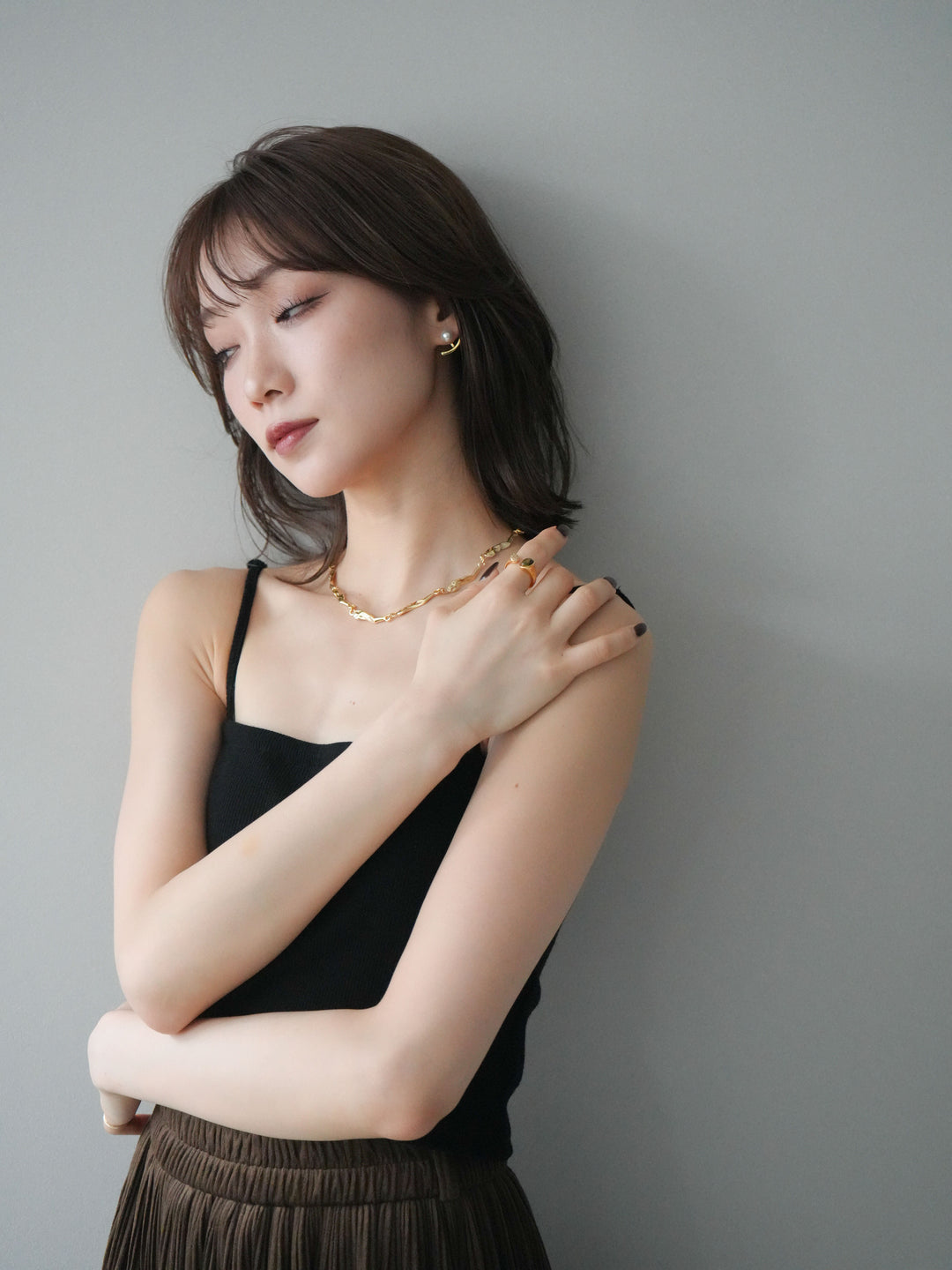 [予約]ストーンフォークリング/gold