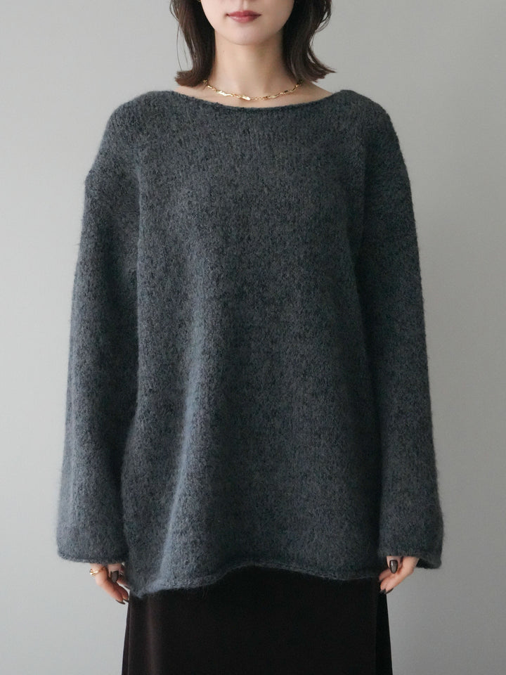 [予約]バラクラバSETニットプルオーバー/darkgray