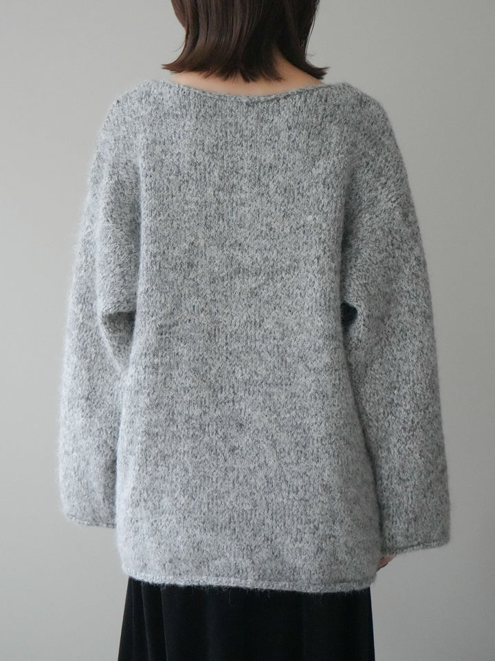 [予約]バラクラバSETニットプルオーバー/gray