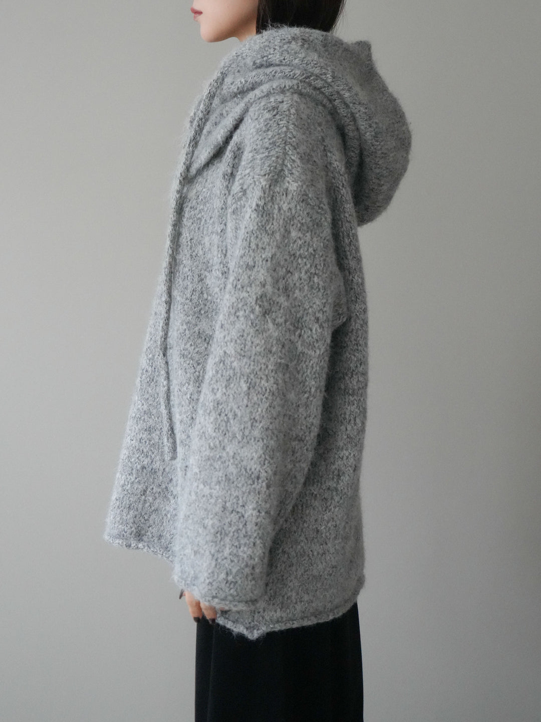 [予約]バラクラバSETニットプルオーバー/gray