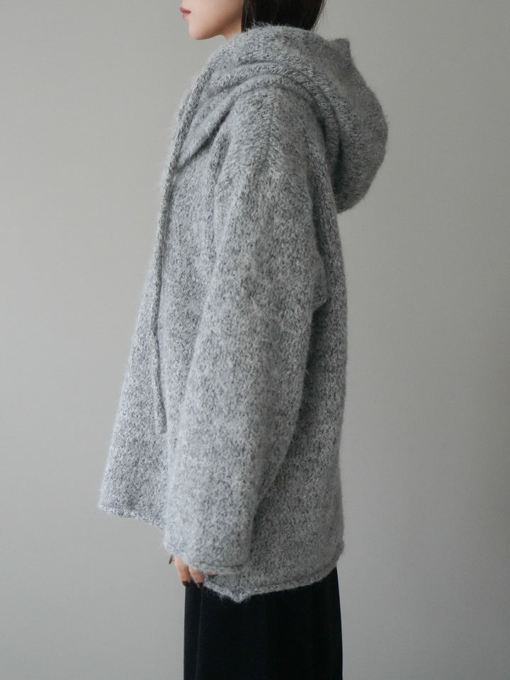 [予約]バラクラバSETニットプルオーバー/gray