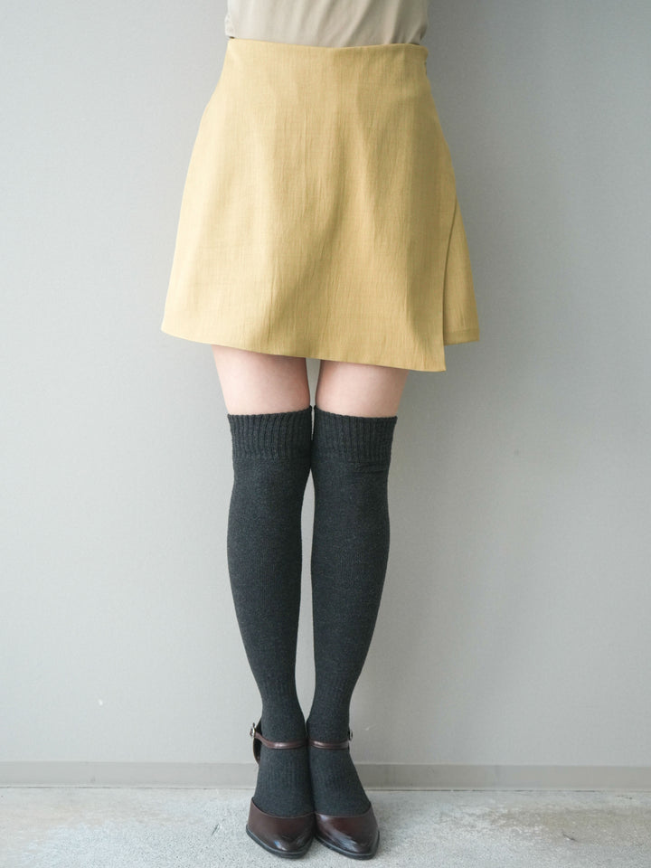 [予約]TRツイルラップデザインショートパンツ/beige