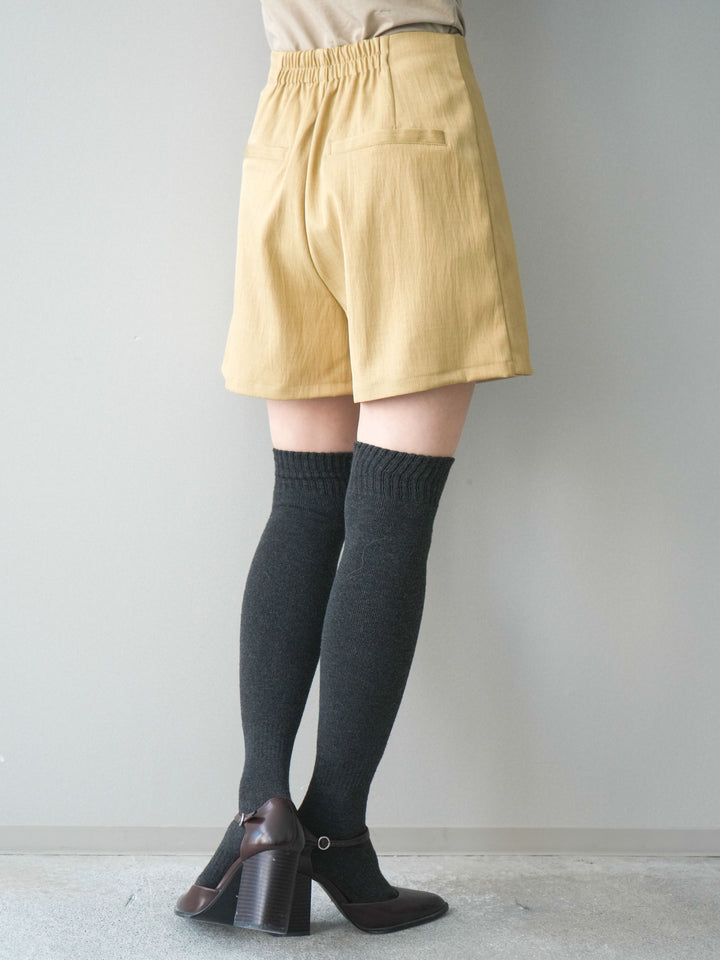 [予約]TRツイルラップデザインショートパンツ/beige