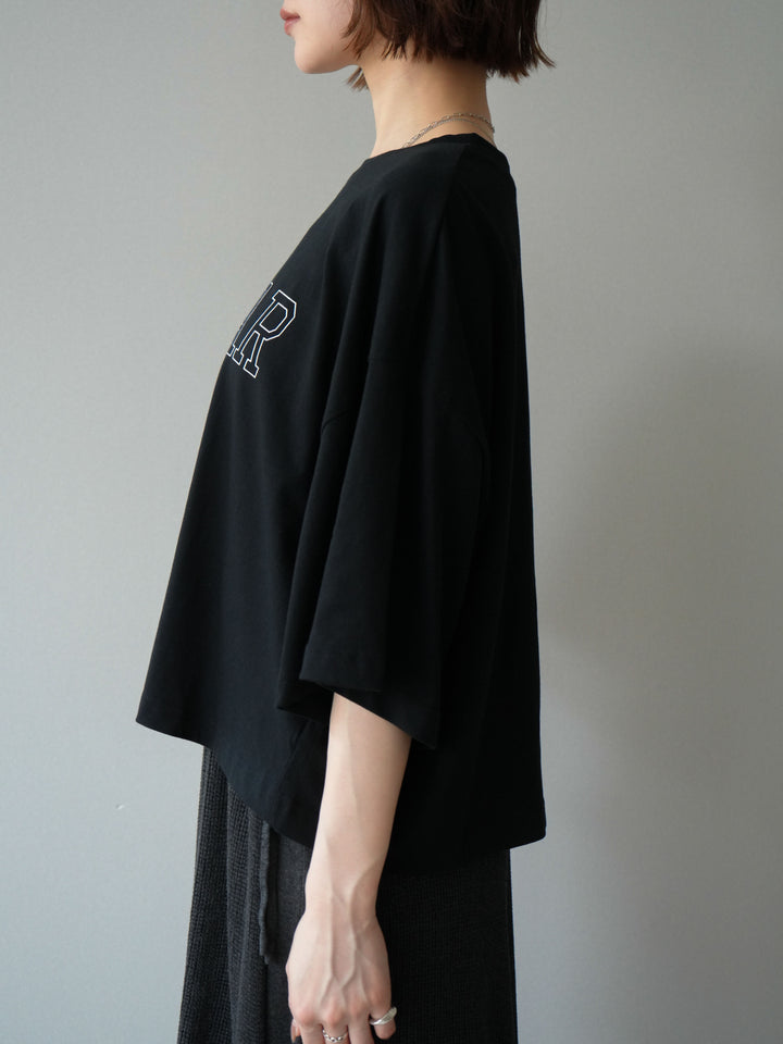 【預購】Box Silhouette Logo T卹/黑色