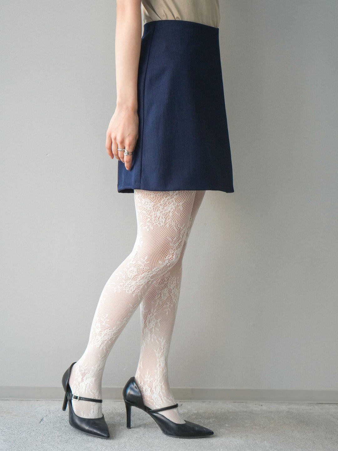 [予約]TRツイルラップデザインショートパンツ/navy