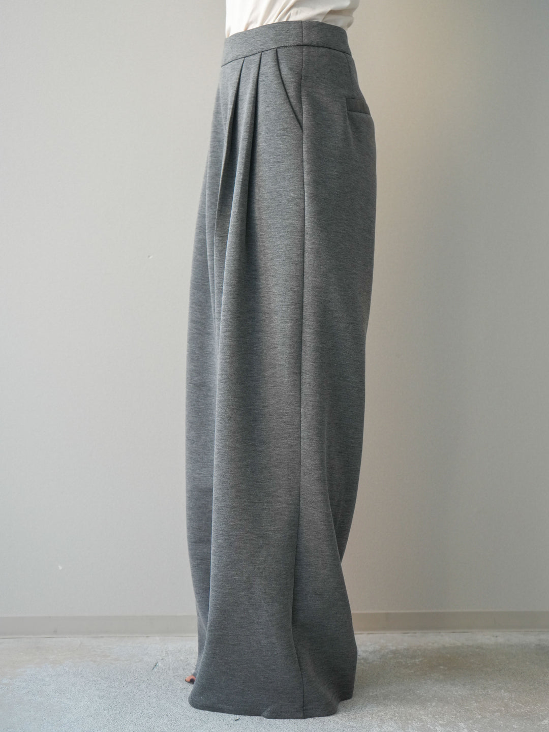 [SET]ライトポンチワンショルタックトップス＆パンツSETUP