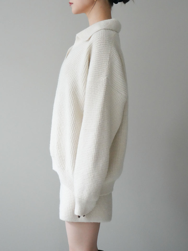 [SET]ポロニットプルオーバー＆ショートパンツSET UP