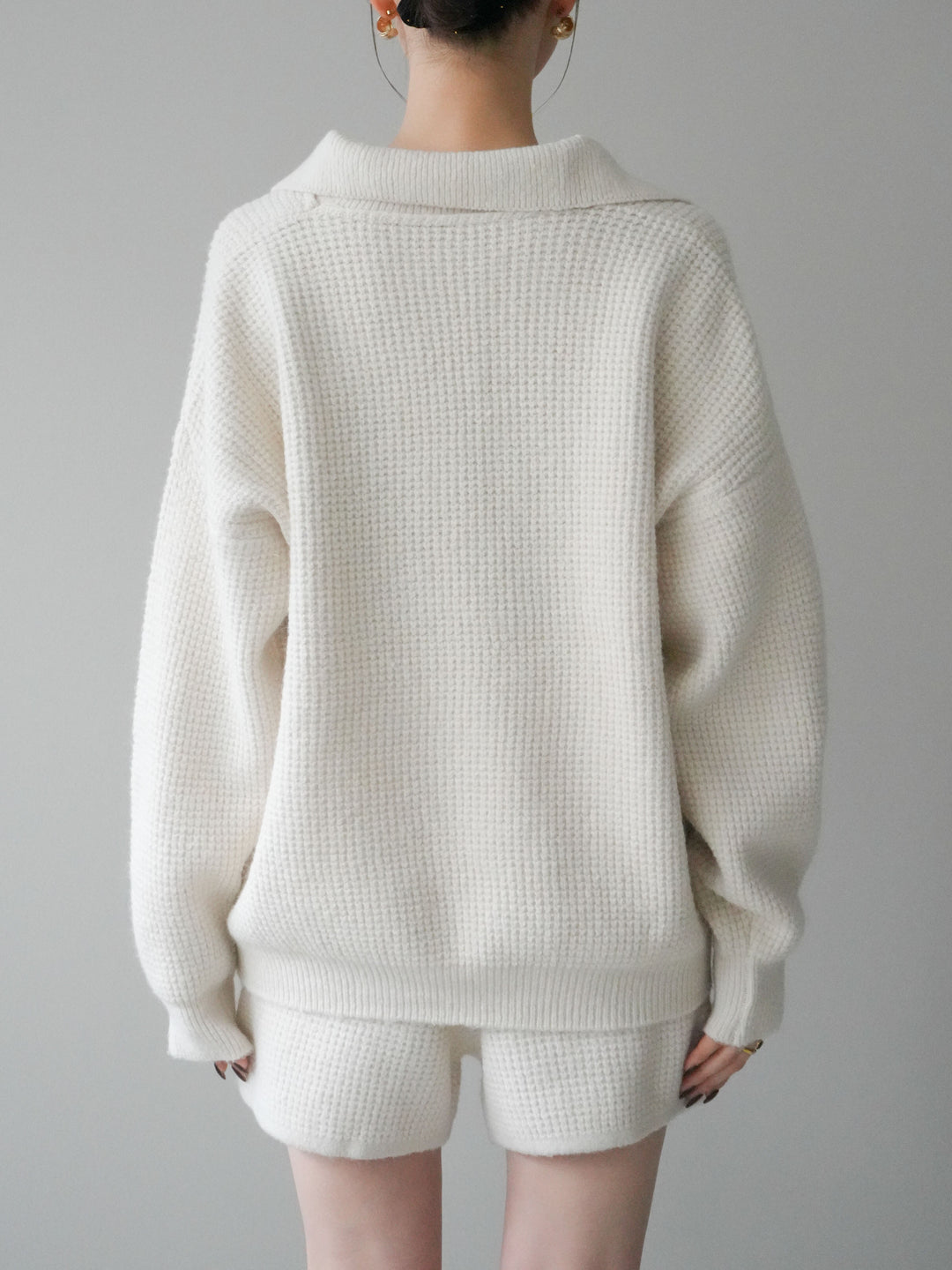 [SET]ポロニットプルオーバー＆ショートパンツSET UP