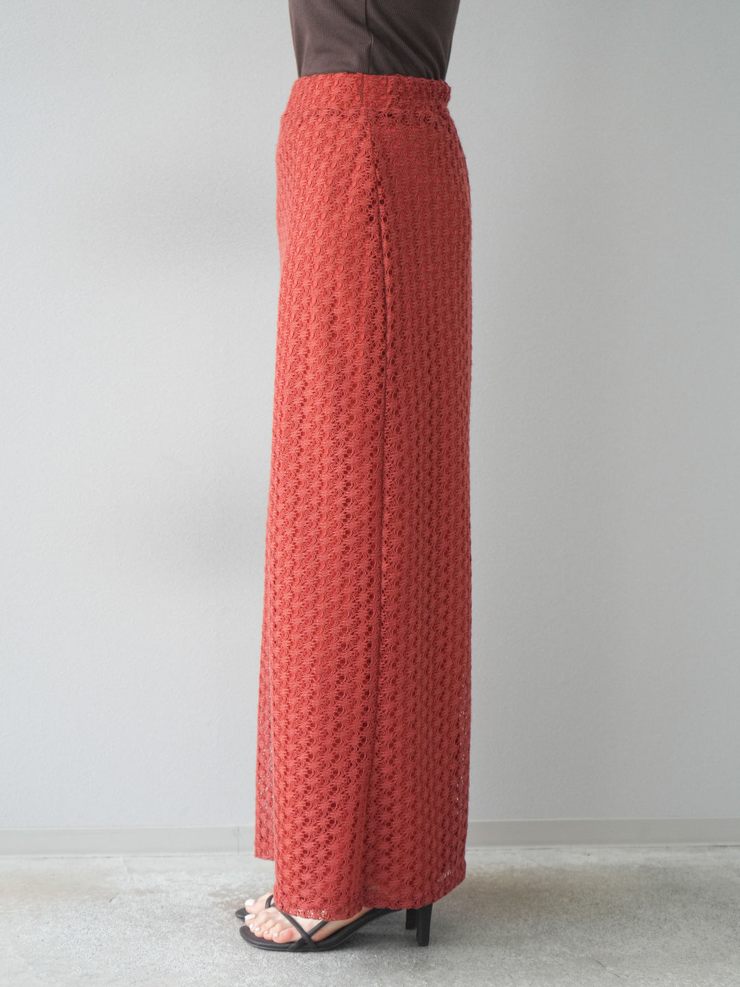 【預購】鏤空緊身裙/紅色