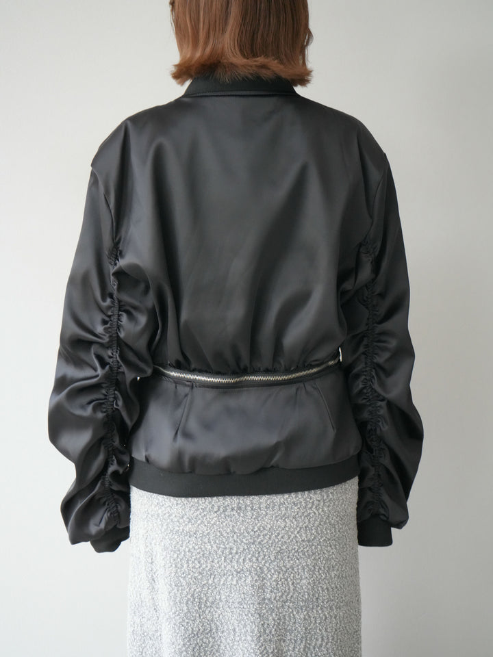 [予約]2WAYデザインMA-1/ブラック