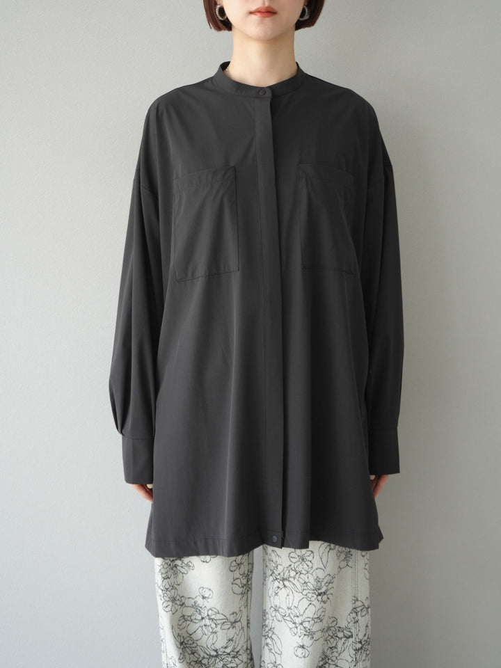 [予約]ICE TOUCH ２WAYオーバーシャツ/ブラック