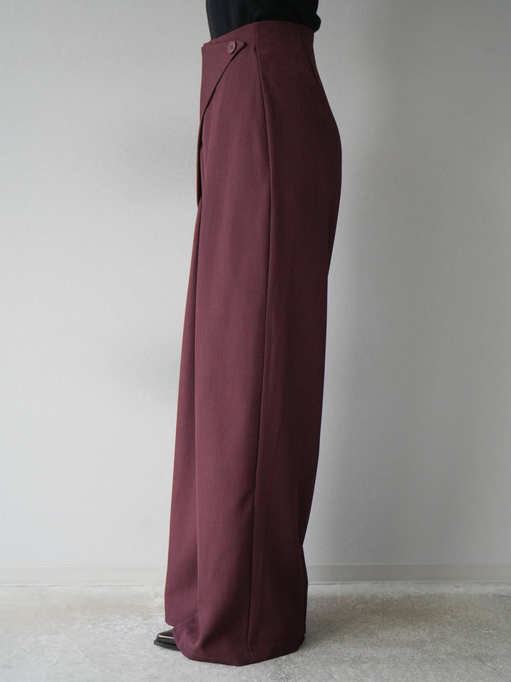 【預訂】裹身休閒褲/波爾多