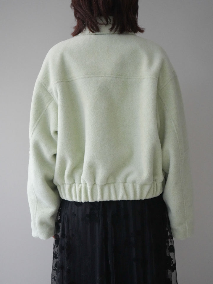 [予約]ウールライクフライトジャケット/green