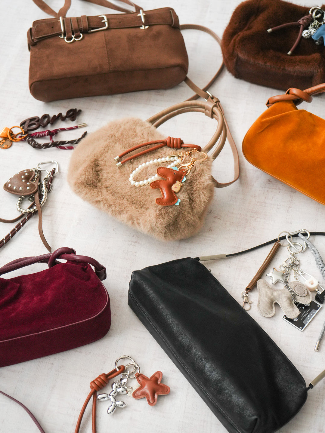 [予約]キー×ロゴモチーフチャーム/charm