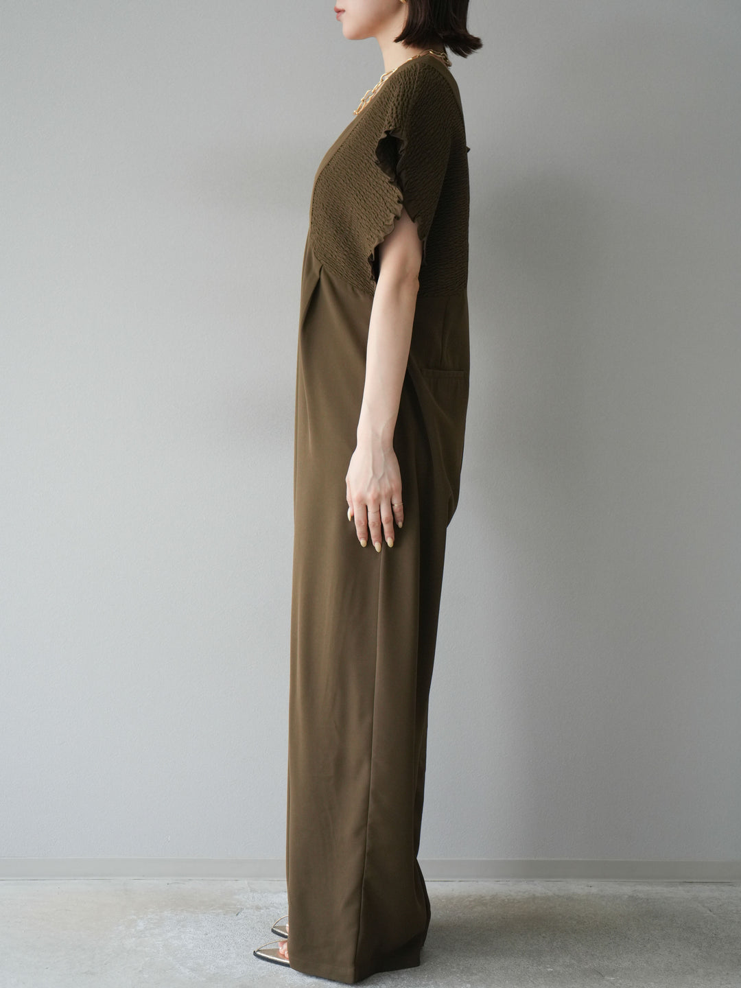 [予約]エステルシャーリングオールインワン/ブラウン