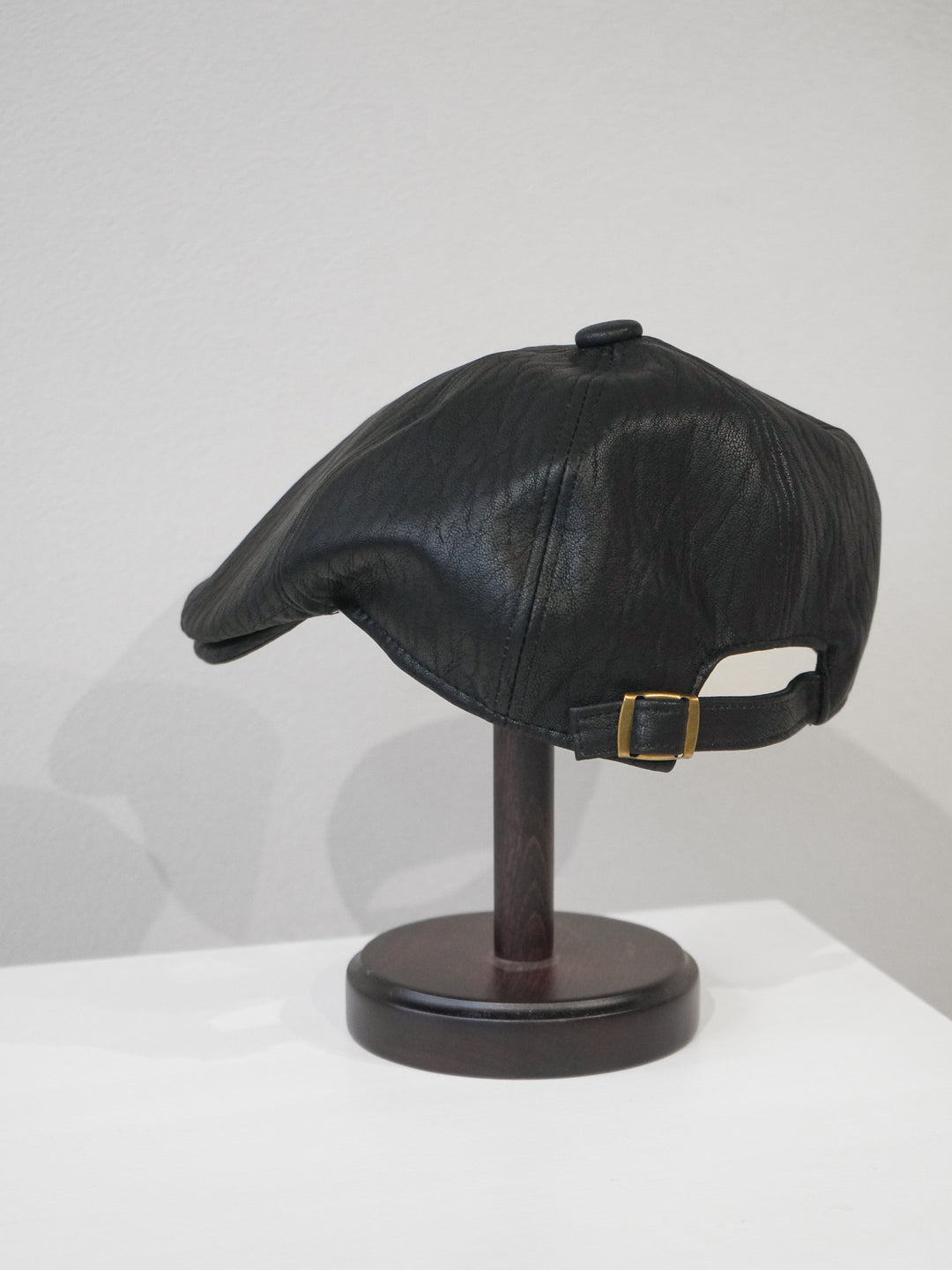 [予約]レザーハンチングCAP/black