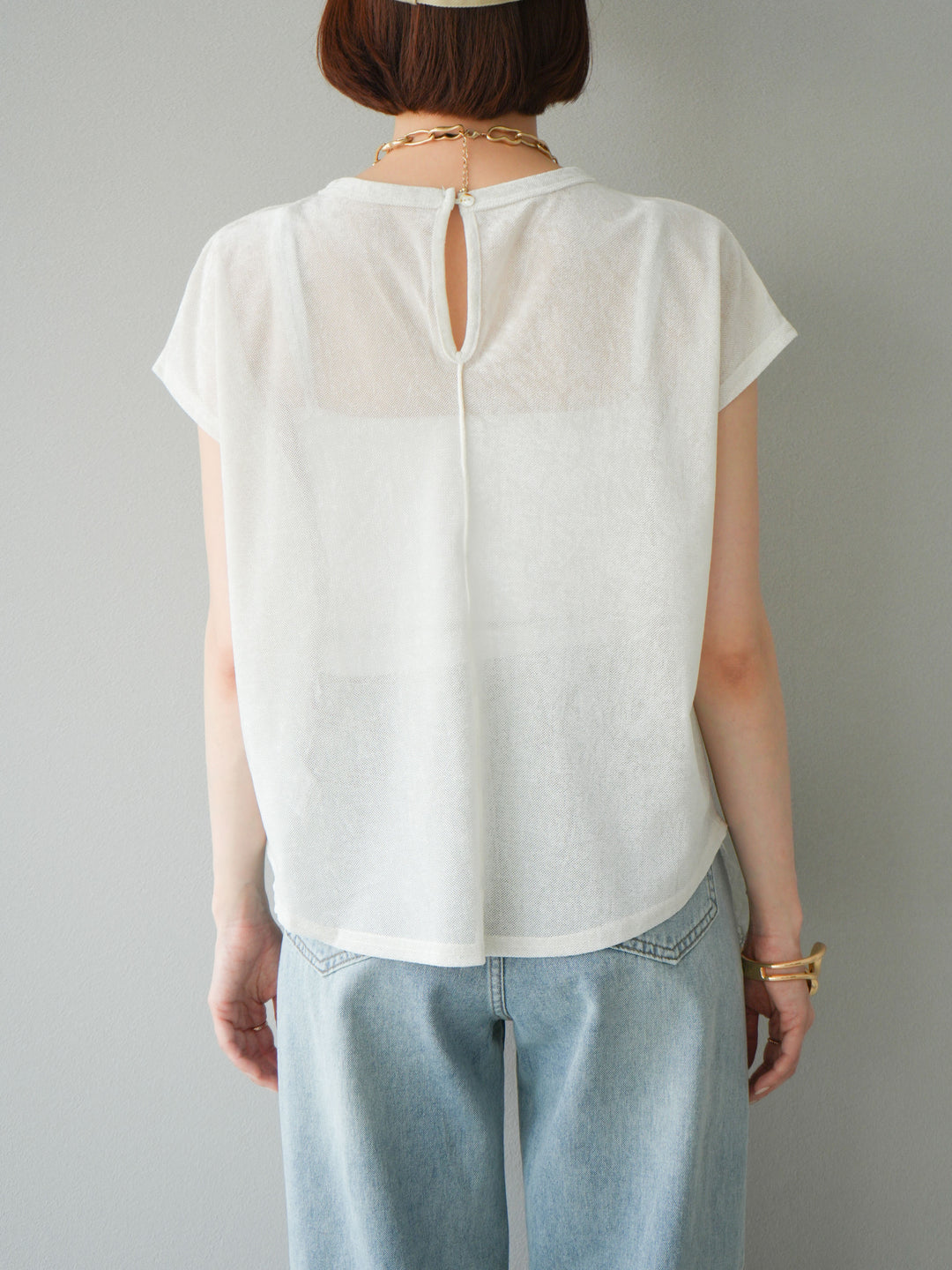 [予約]シアーベロアプルオーバー/オフ