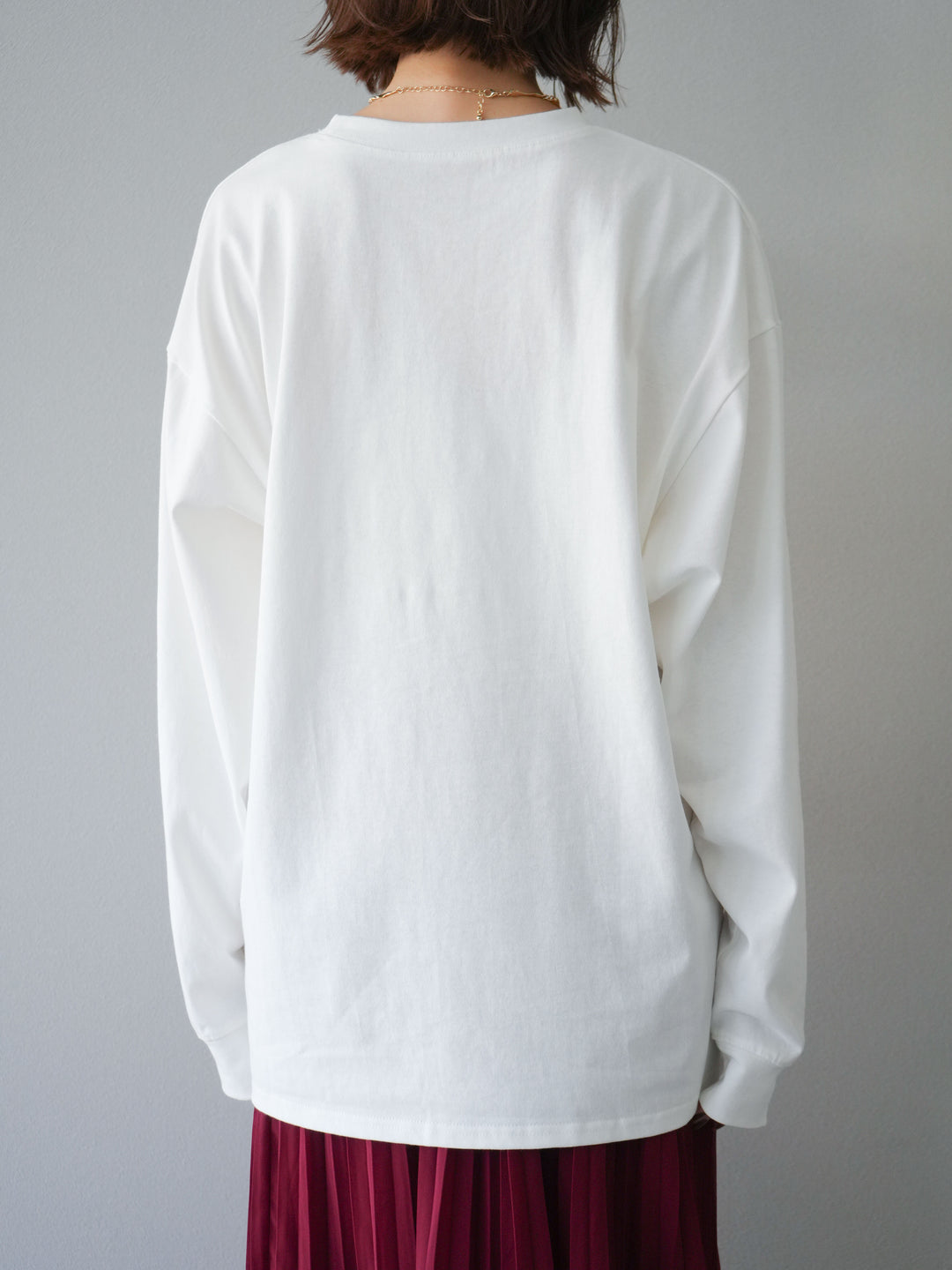 [予約]フラワーフォトプリントBIGロンT /オフ3