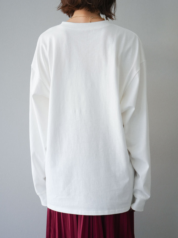 [予約]フラワーフォトプリントBIGロンT /オフ3