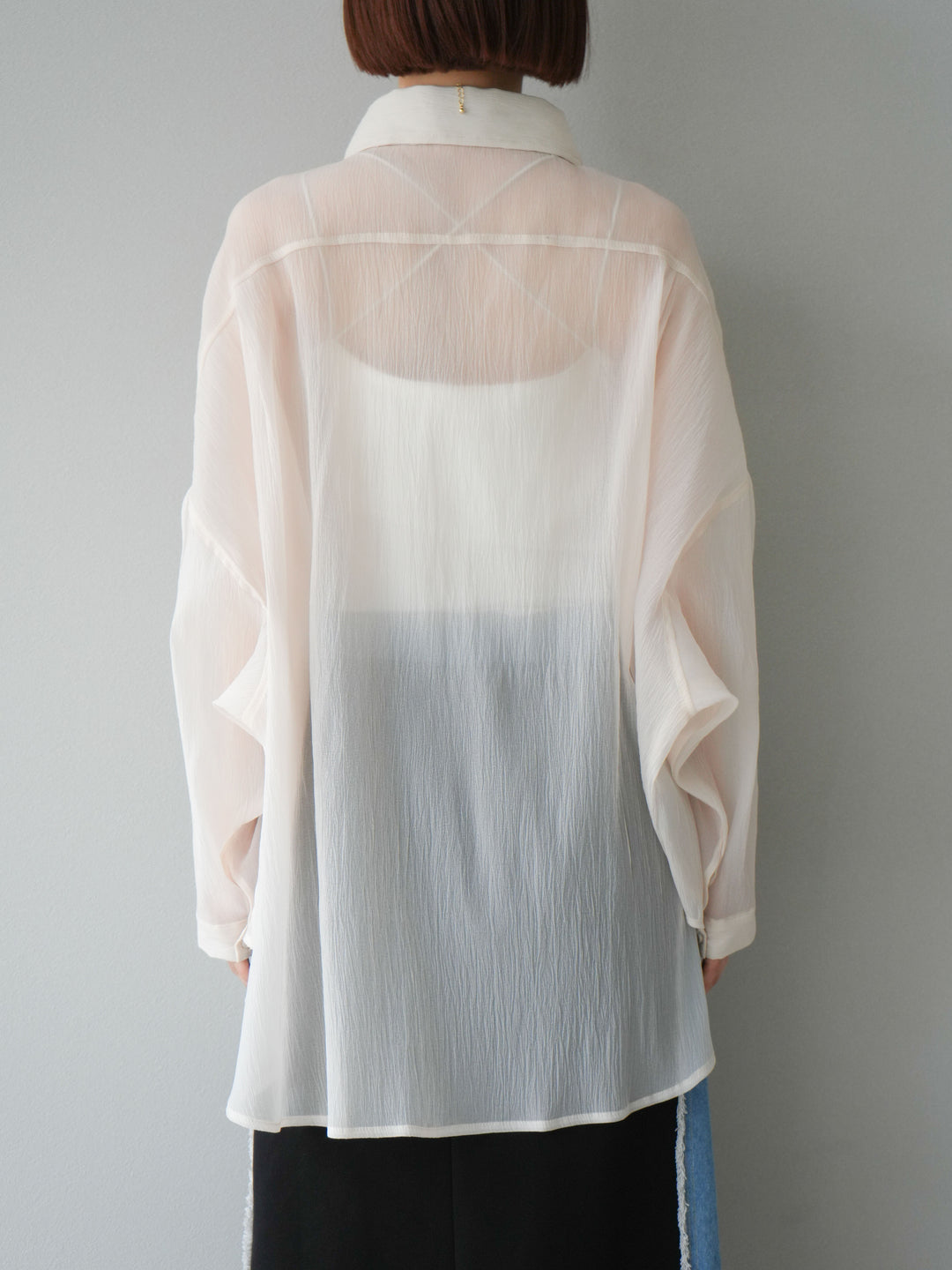 [予約]BIGポケットオーバーシアーシャツ/ホワイト