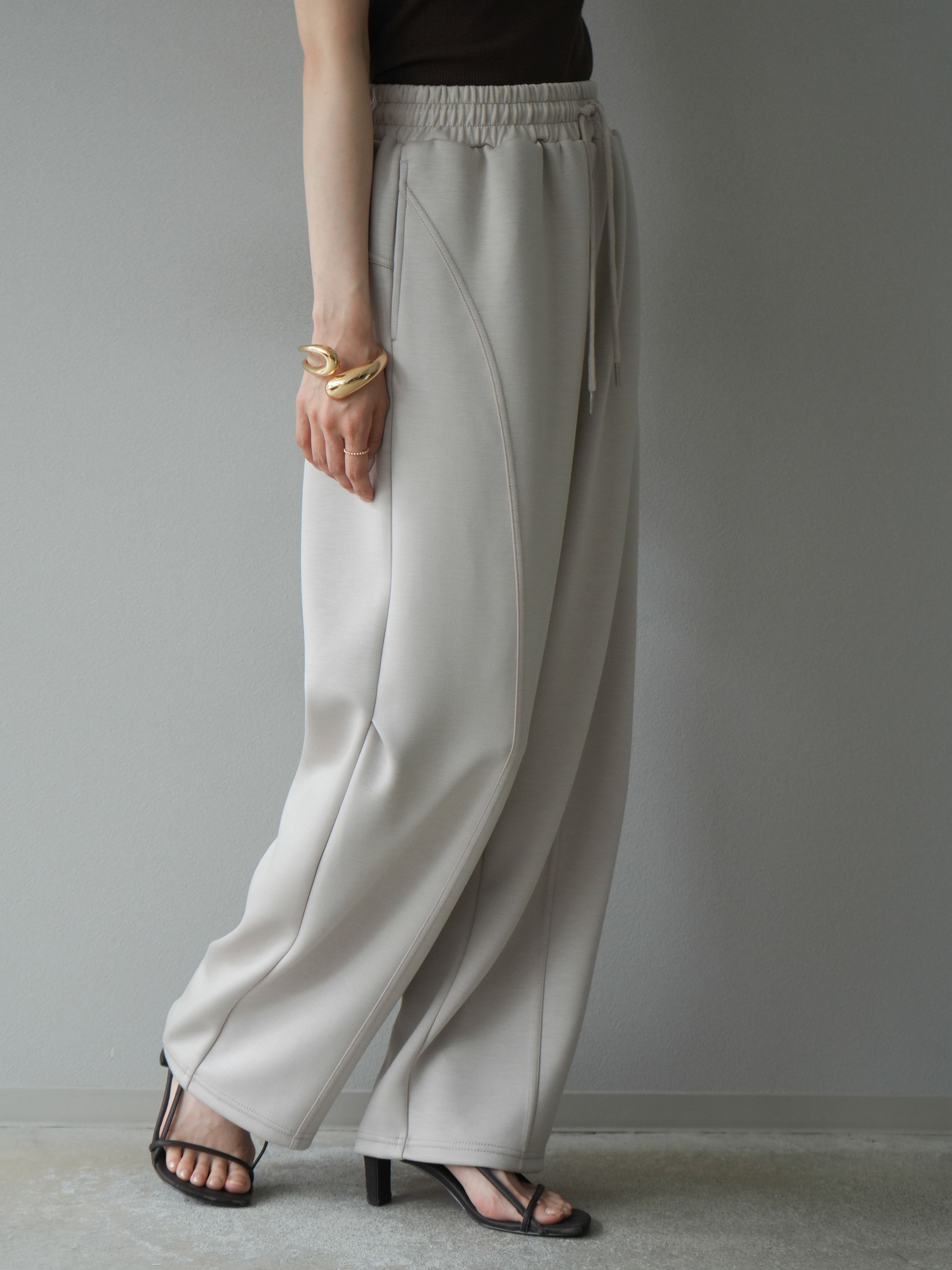 だめ子　専用　パンツ　エクリュ　38 予約]ライトポンチカーブパンツ/エクリュ – Lumier