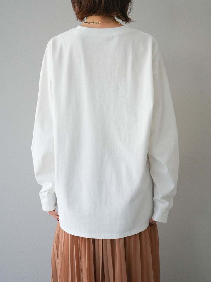 [予約]フラワーフォトプリントBIGロンT /オフ2