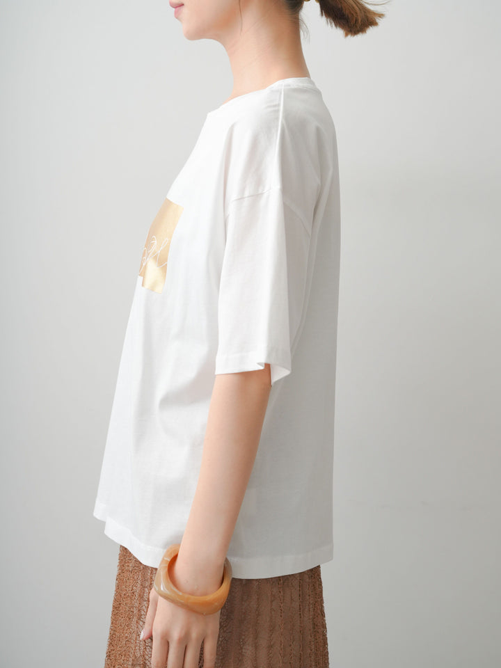 [予約]箔プリントボックスTEE/off