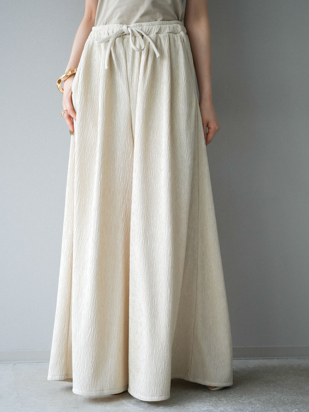 [預購] Willow 寬鬆褲/米色