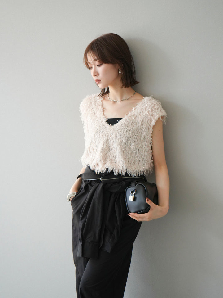 [予約]ナイロンジャンプスーツ/ブラック