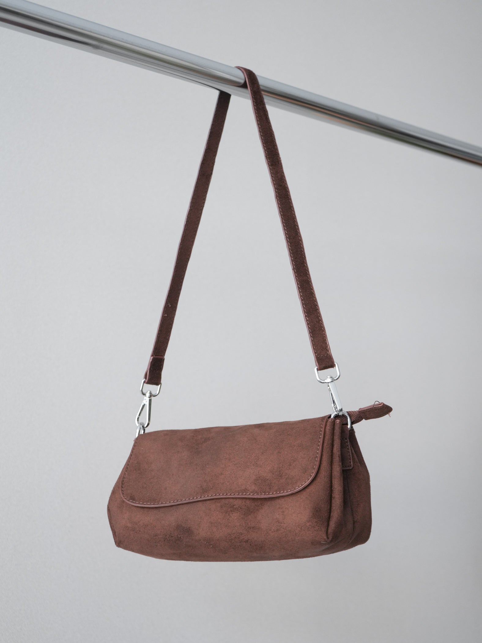 予約]2WAYショルダースエードミニBAG/brown – Lumier