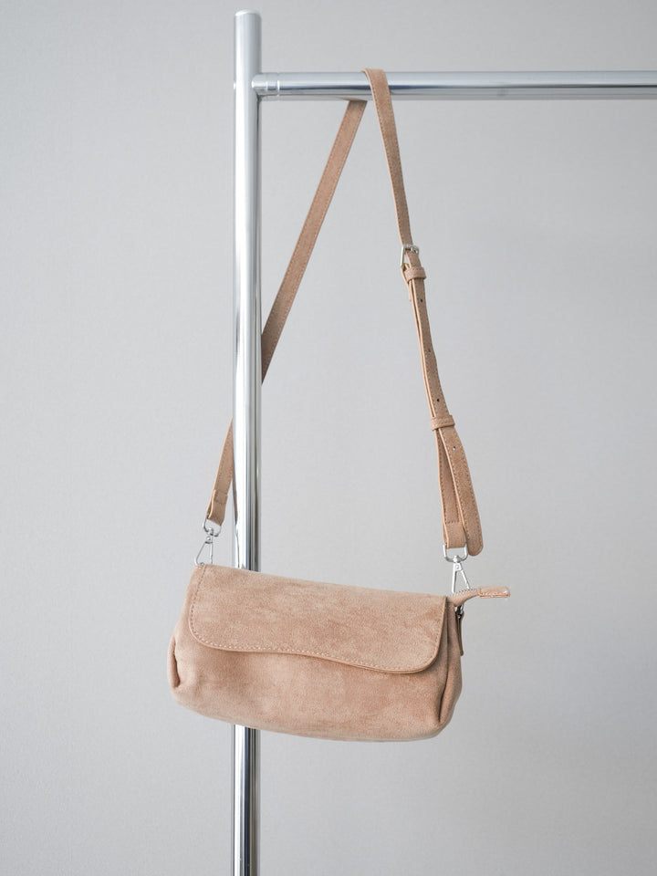 [予約]2WAYショルダースエードミニBAG/beige